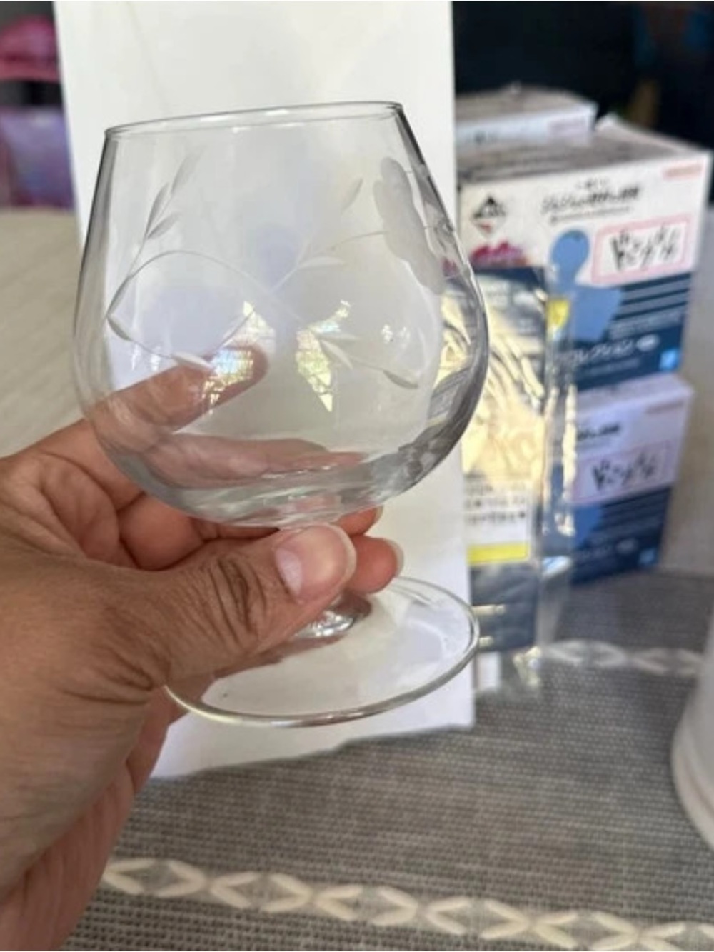Princess House Heritage brandy snifte
